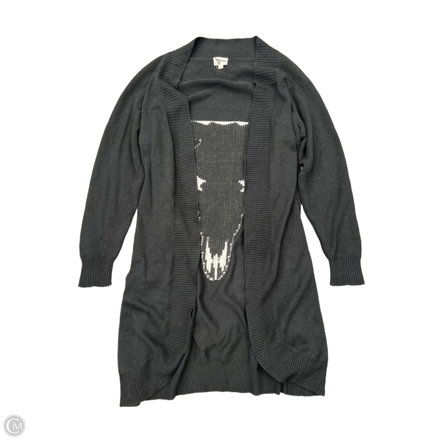 Sweater Cardigan By Mumu In Black, Size: M