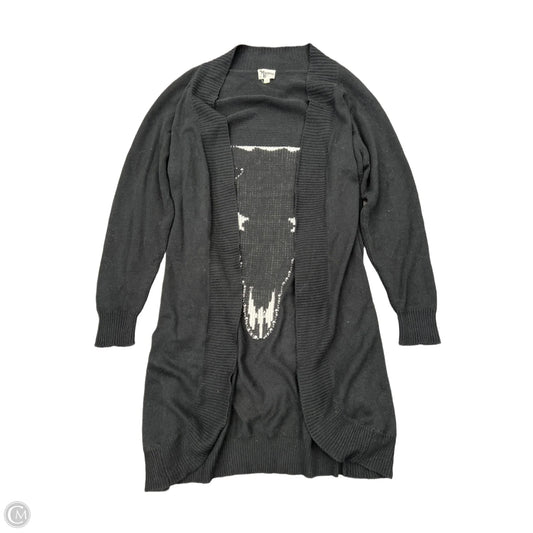 Sweater Cardigan By Mumu In Black, Size: M
