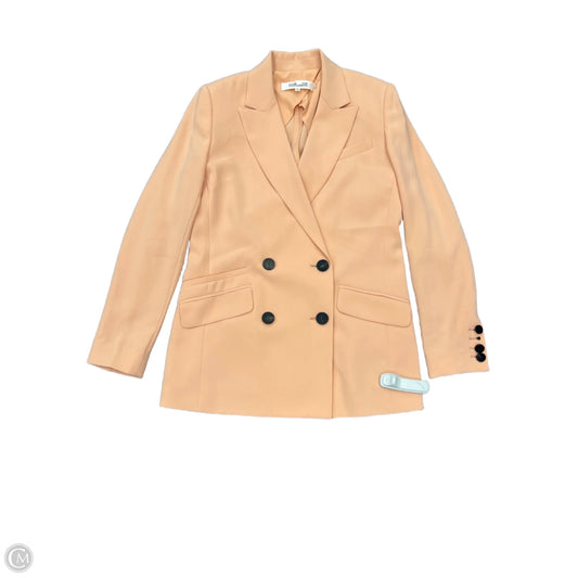 Blazer Designer By Diane Von Furstenberg In Peach, Size: 6
