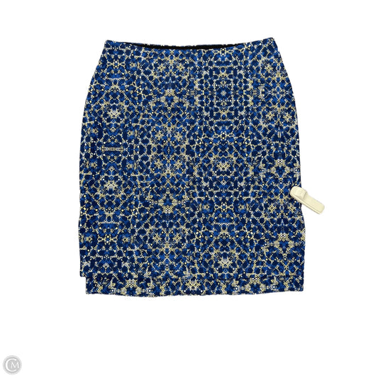 Skirt Mini & Short By Lysse In Blue, Size: Xl