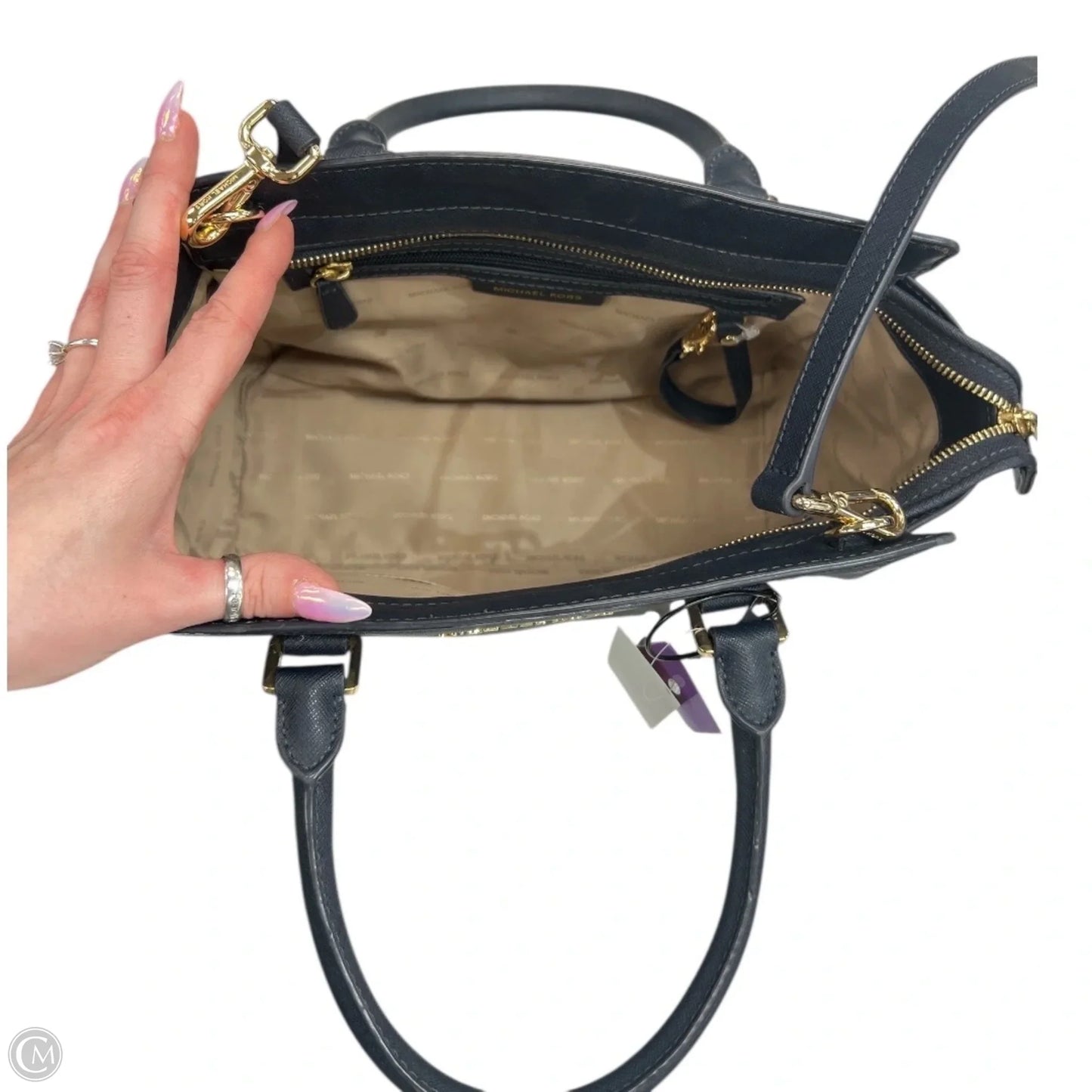 Handbag Designer By Michael Kors, Size: Medium