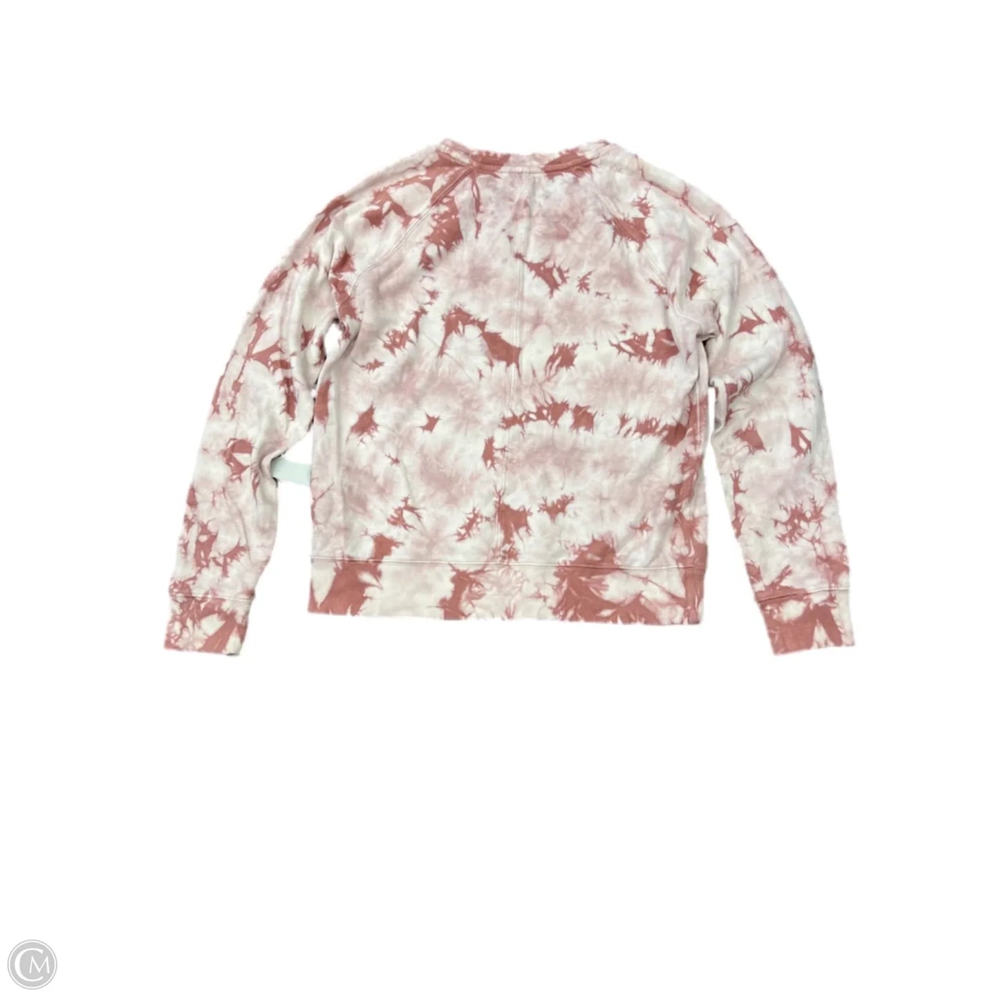 Athletic Top Long Sleeve Crewneck By Athleta In Tie Dye Print, Size: Xs