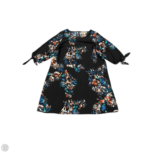 Dress Casual Midi By Evri In Floral Print, Size: 1x
