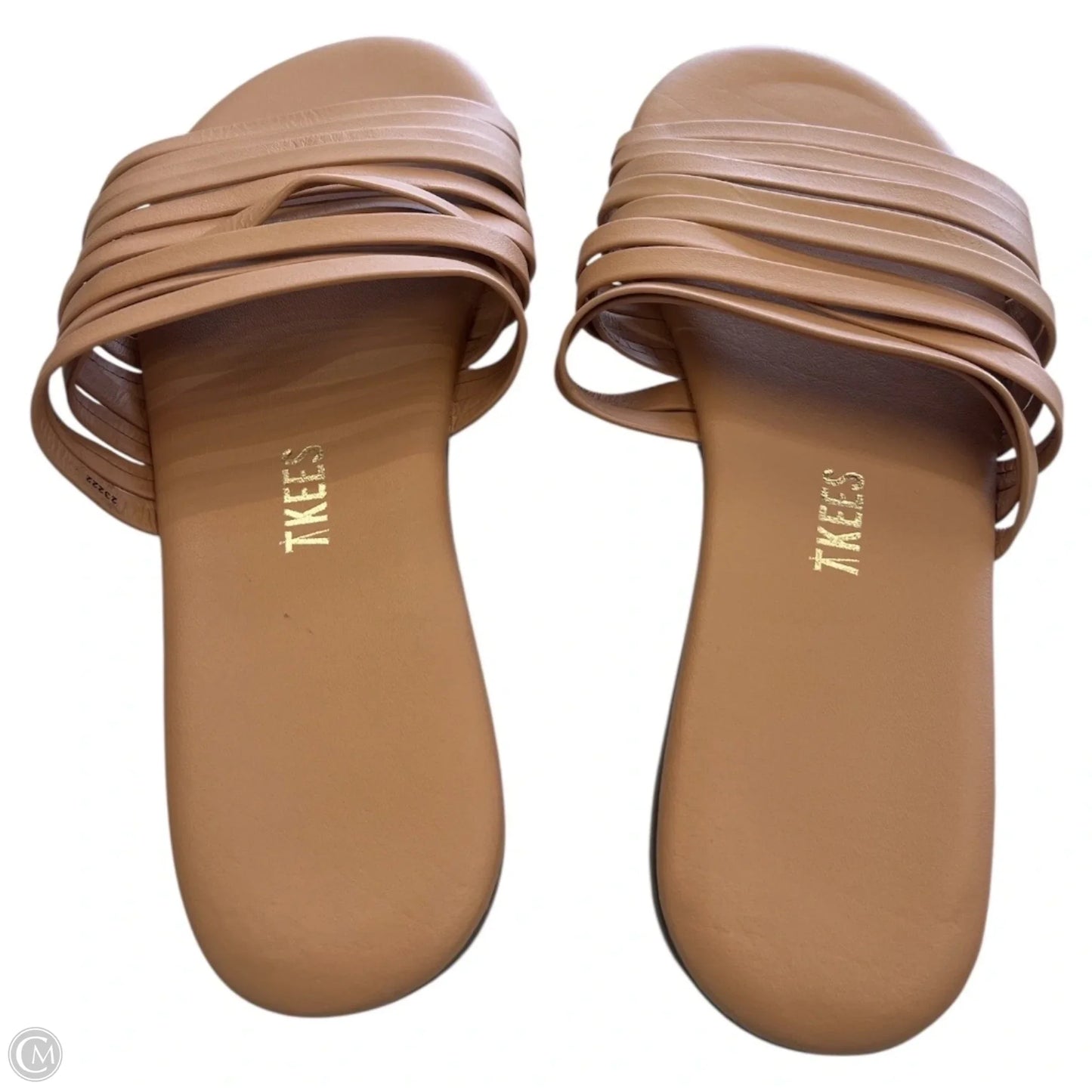 Sandals Flats By Cmc In Tan, Size: 6