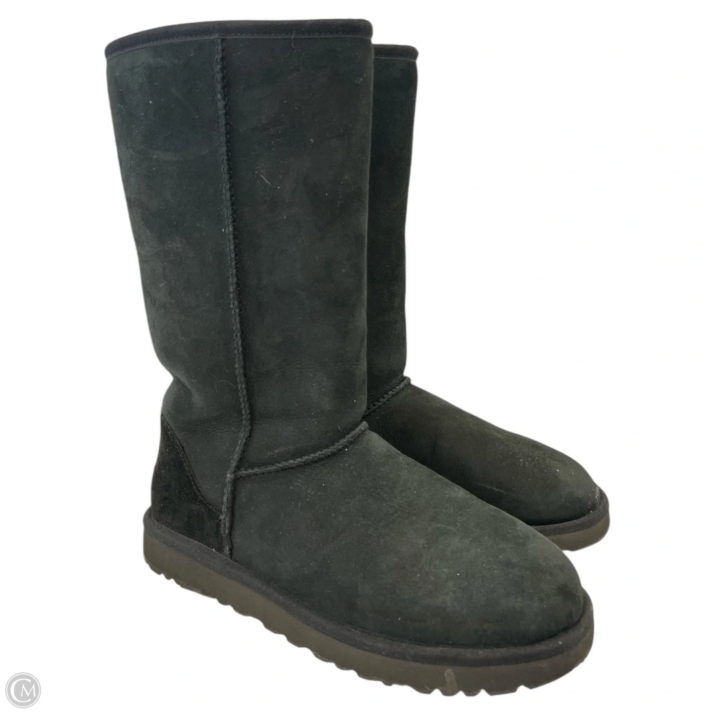 Boots Designer By Ugg In Black, Size: 8