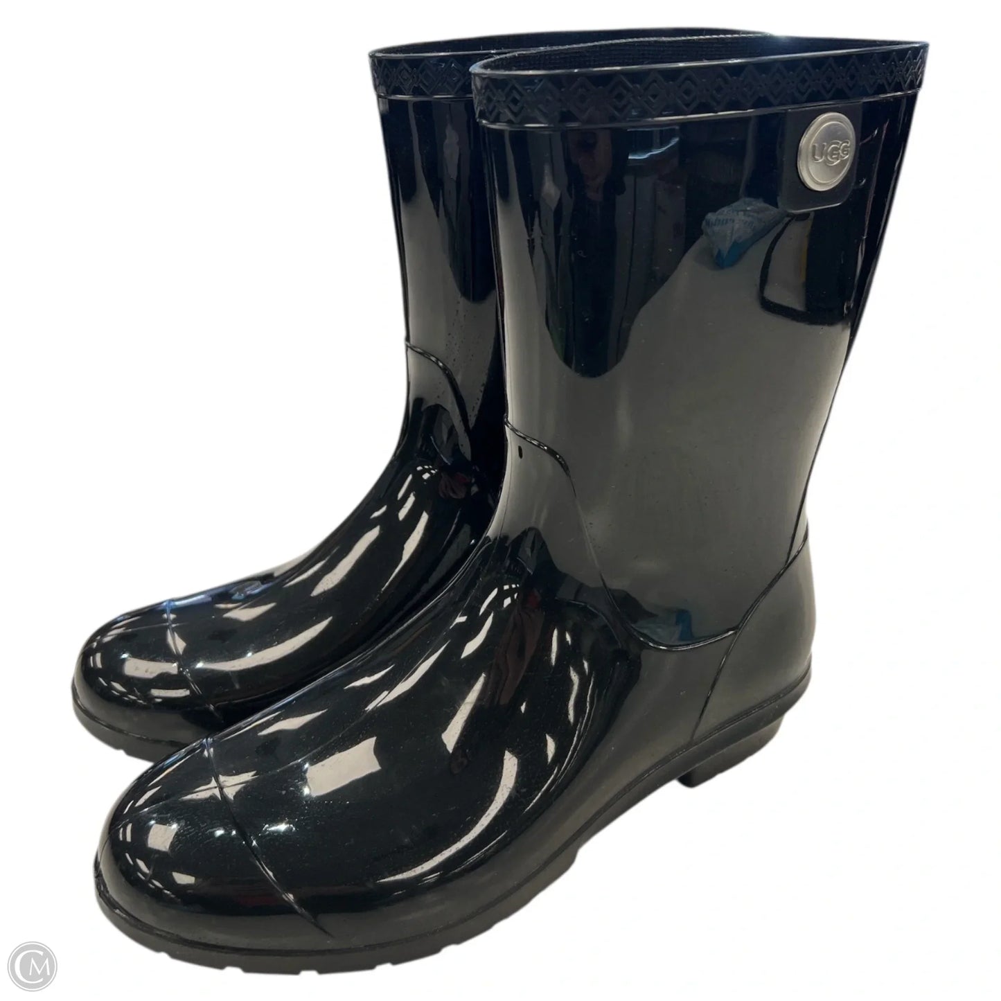 Boots Designer By Ugg In Black, Size: 11