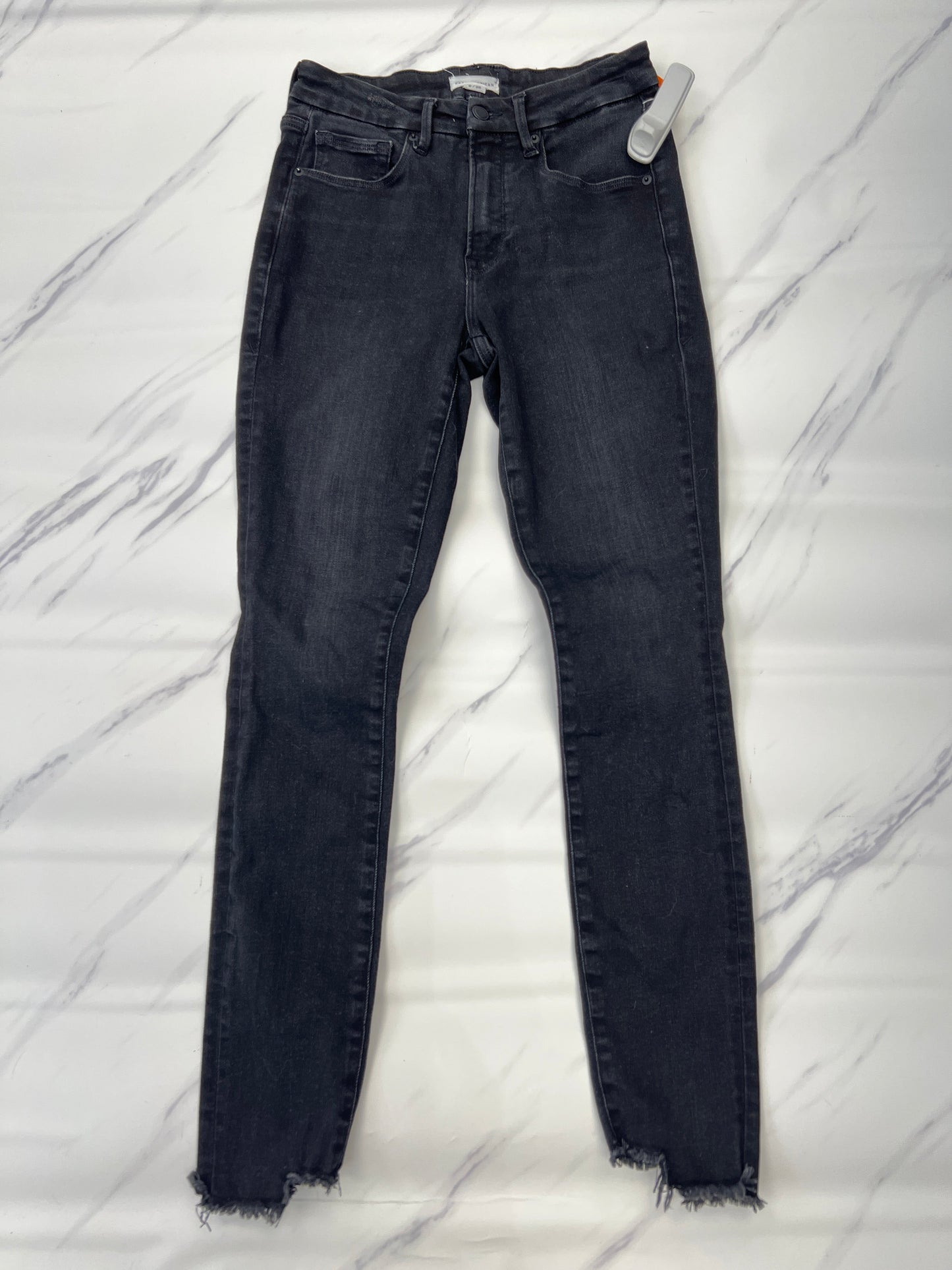 Jeans Skinny By Good American In Black, Size: 6