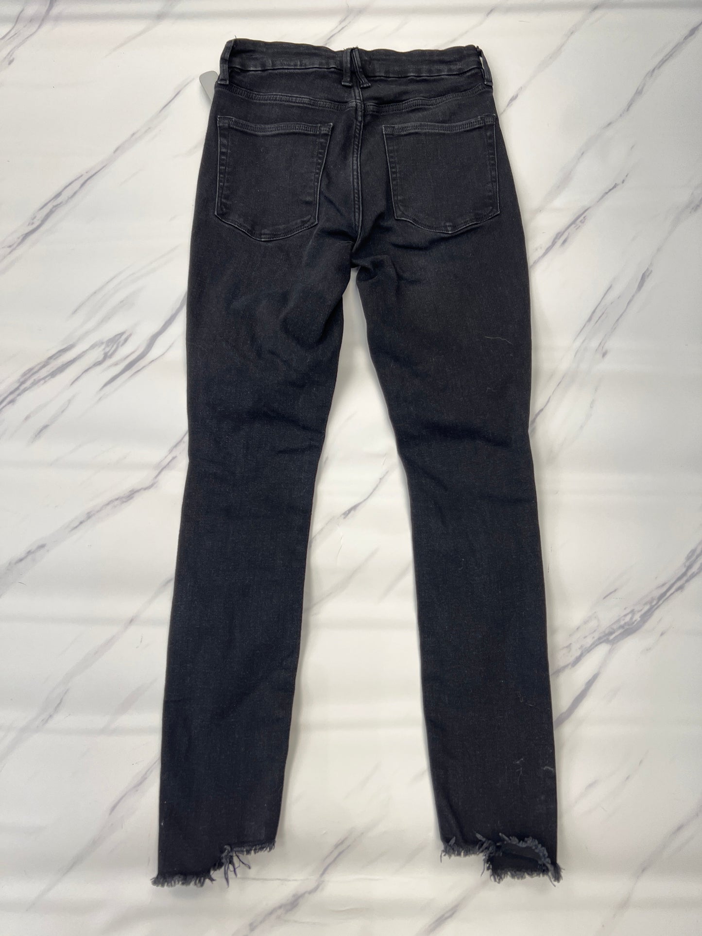 Jeans Skinny By Good American In Black, Size: 6