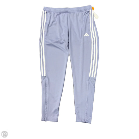 Athletic Pants By Adidas In Blue, Size: L