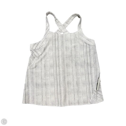 Athletic Tank Top By Athleta In White, Size: M