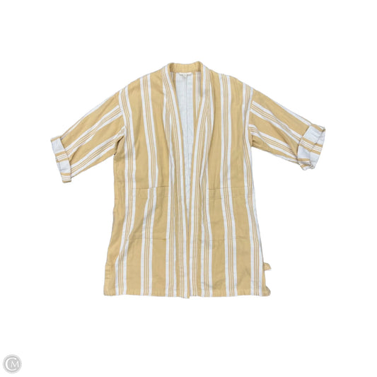 Blazer Designer By Eileen Fisher In Yellow, Size: Lp