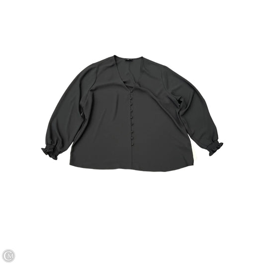 Top Long Sleeve By 1.state In Black, Size: 1x