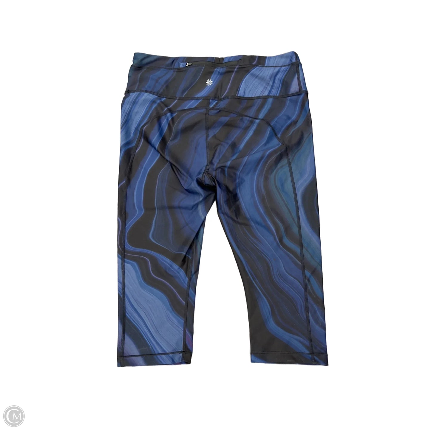 Athletic Capris By Athleta In Blue, Size: L