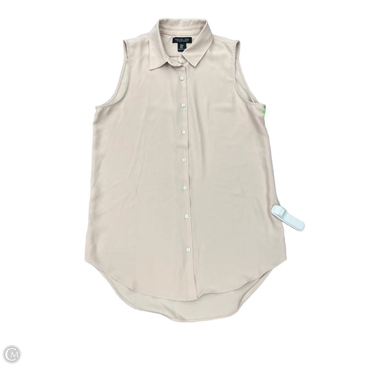 Top Sleeveless By Rachel Zoe In Tan, Size: M