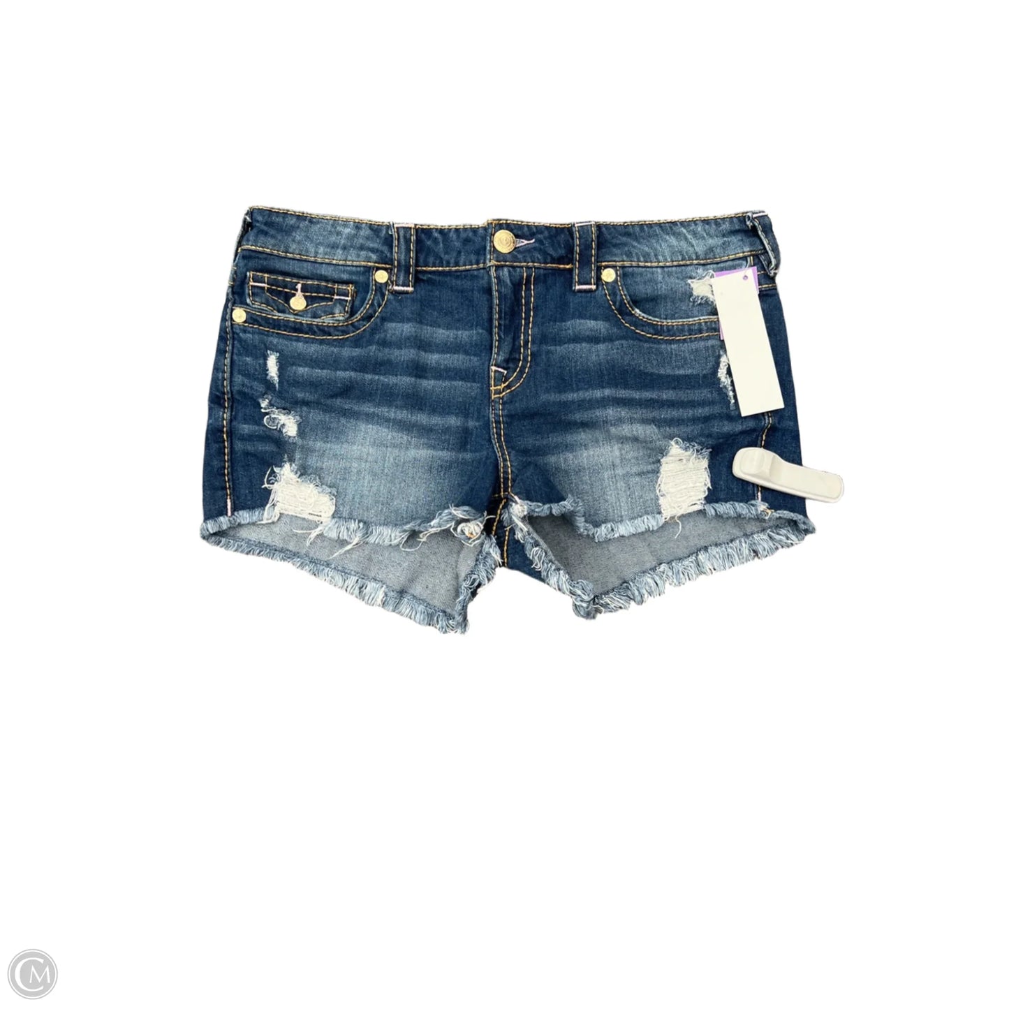 Shorts By True Religion In Blue, Size: 12