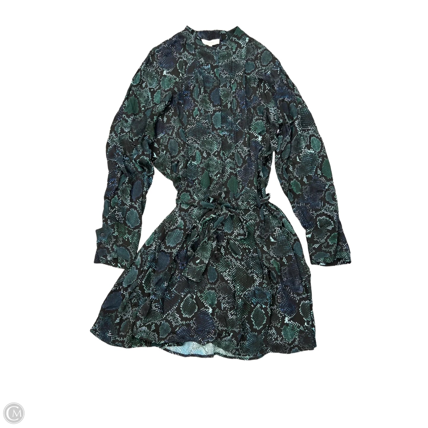 Dress Party Midi By Reiss In Snakeskin Print, Size: 12