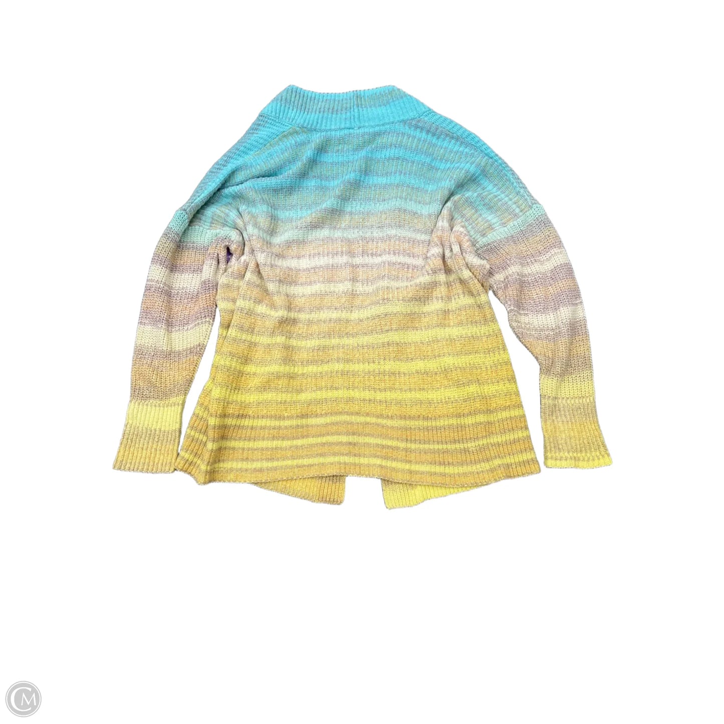 Sweater Cardigan By Pilcro In Multi-colored, Size: S