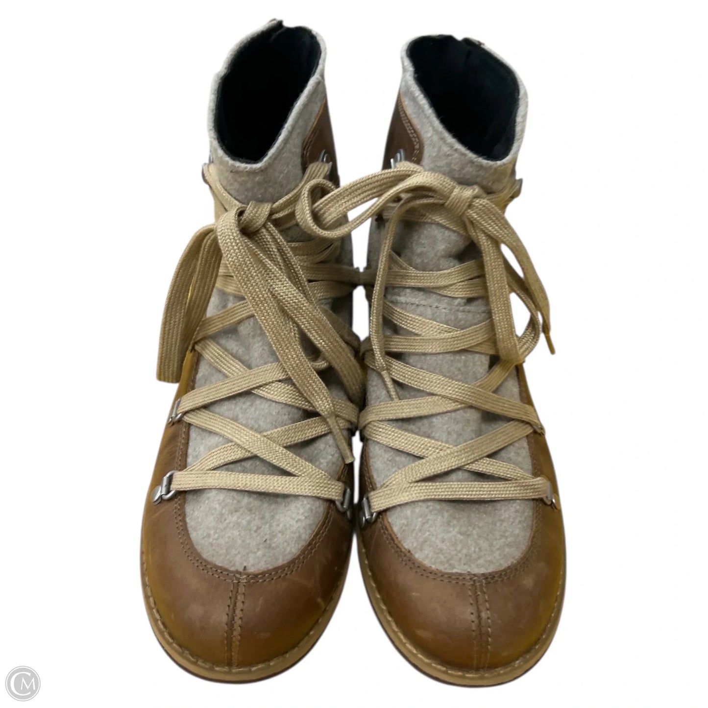 Boots Ankle Flats By Merrell In Tan, Size: 8