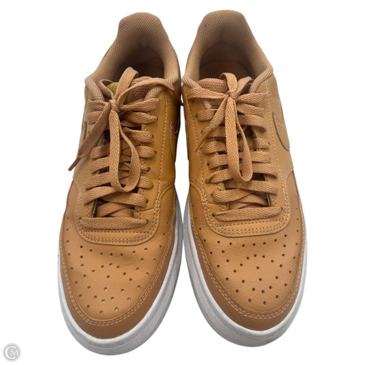 Shoes Sneakers By Nike In Tan, Size: 9.5