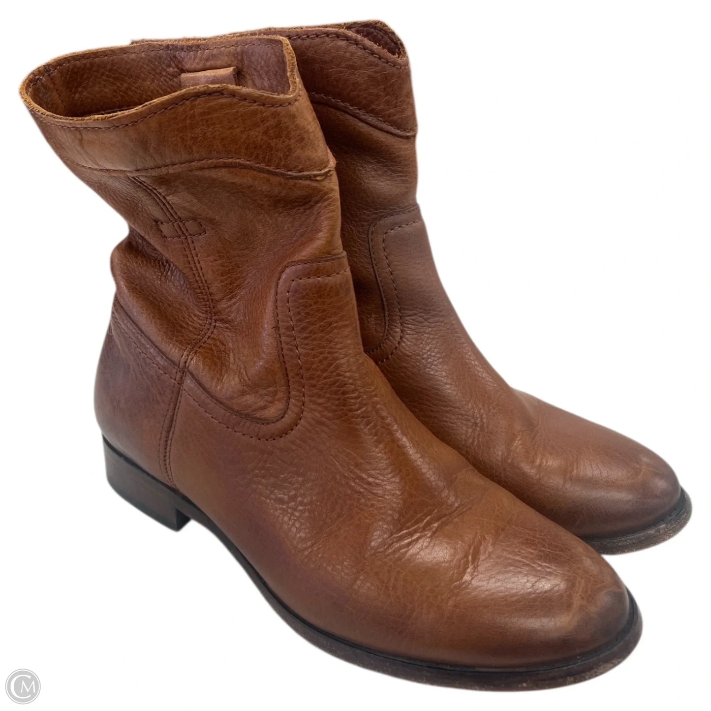 Boots Designer By Frye In Brown, Size: 7.5