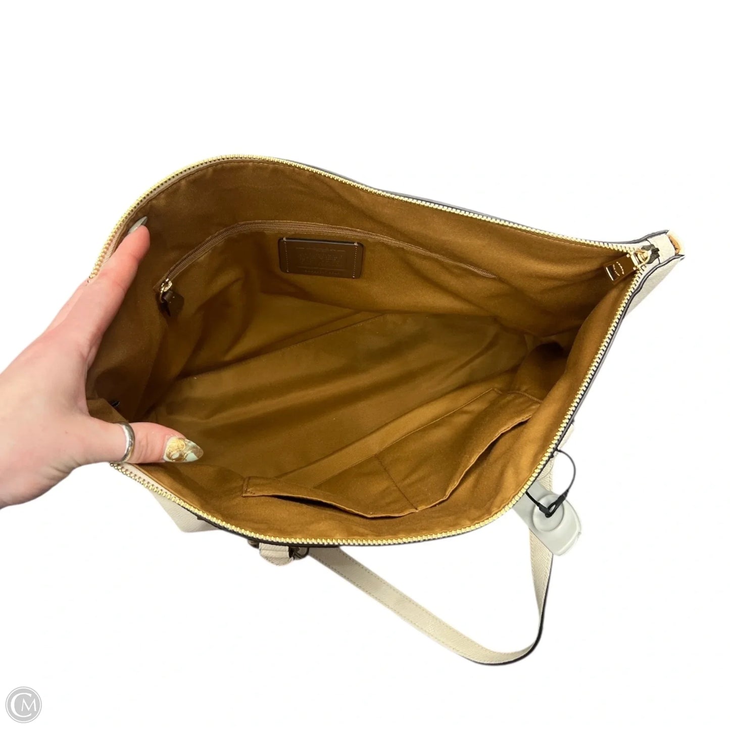 Handbag Designer By Coach, Size: Large