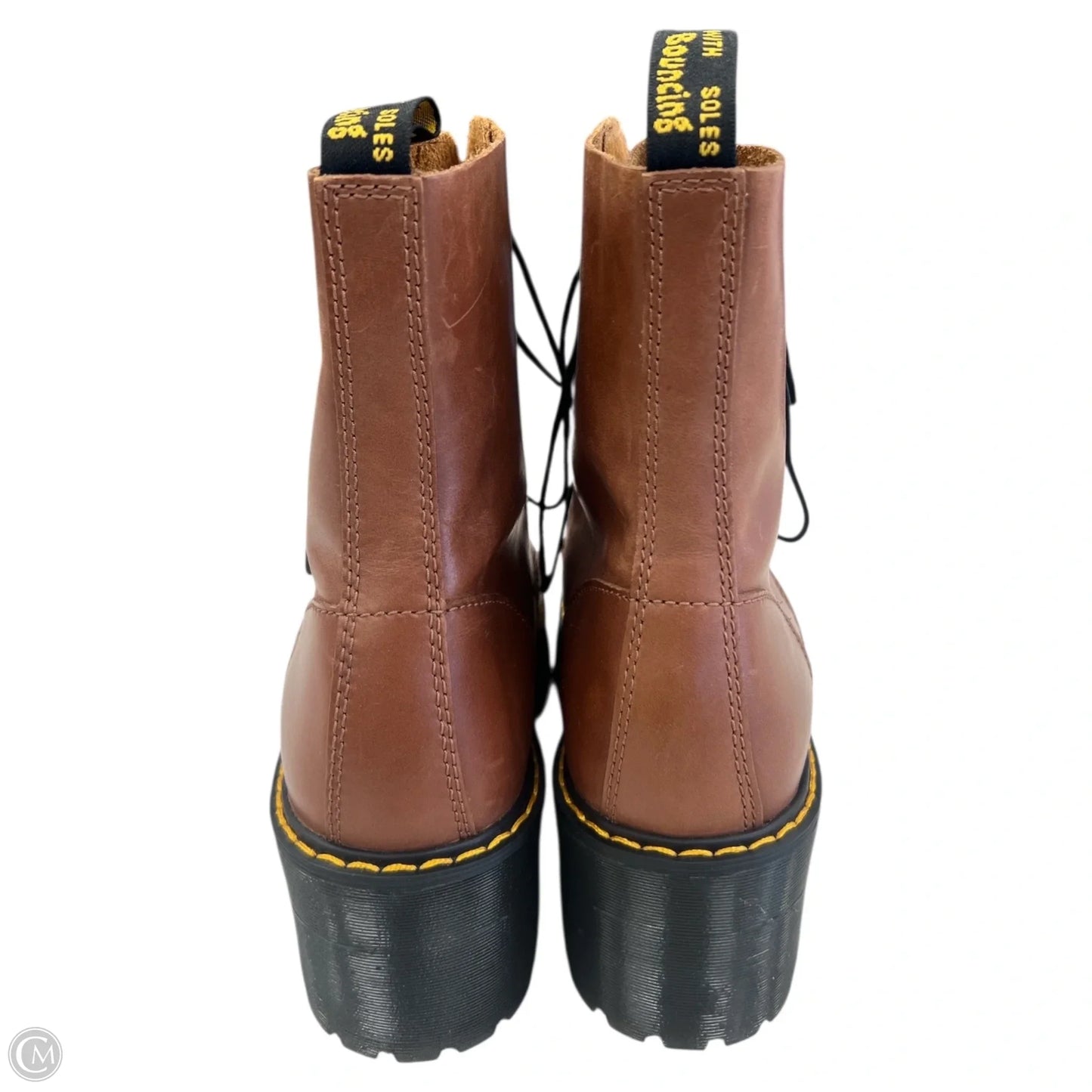 Boots Combat By Dr Martens In Brown, Size: 9
