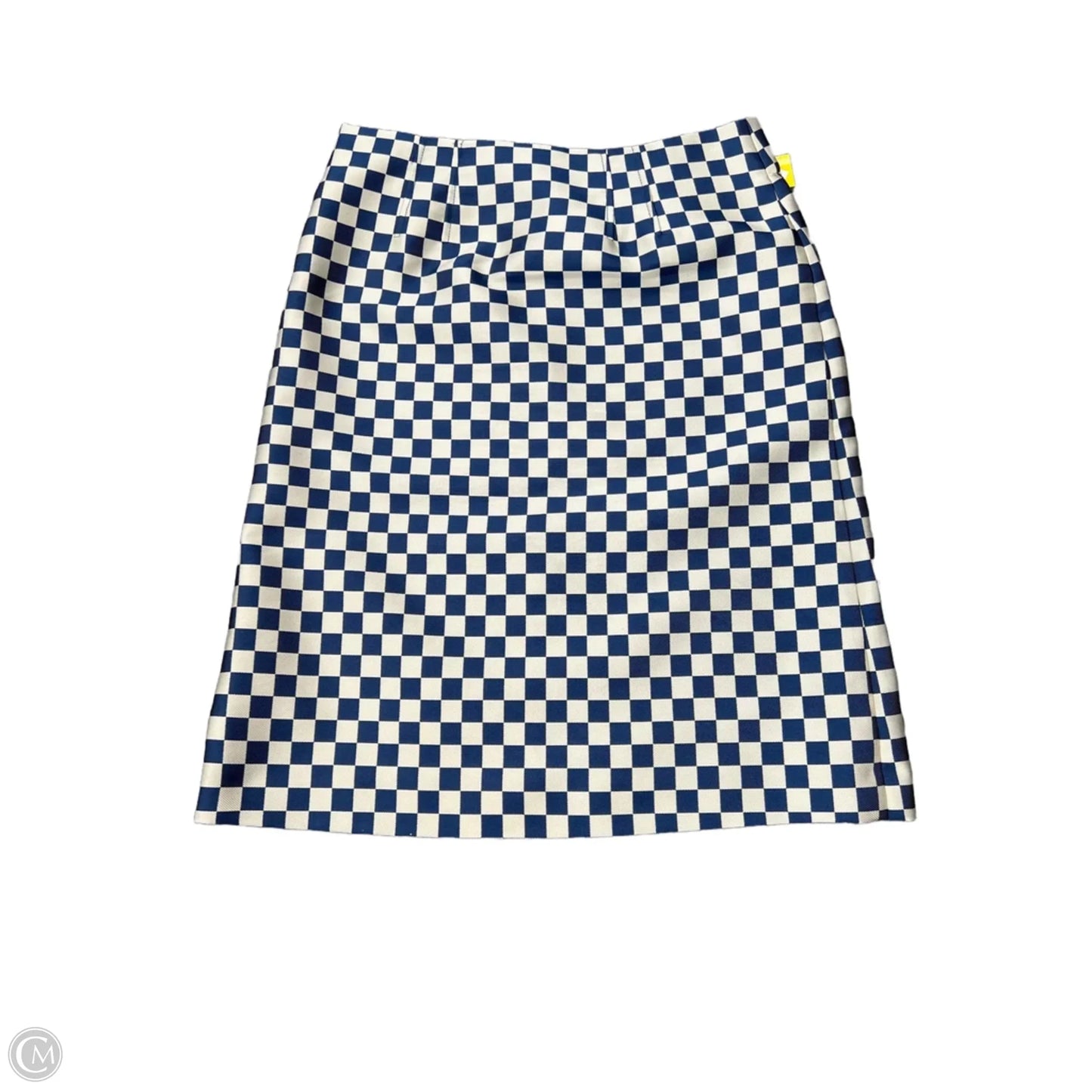 Skirt Luxury Designer By Marc Jacobs In Blue & Cream, Size: 10