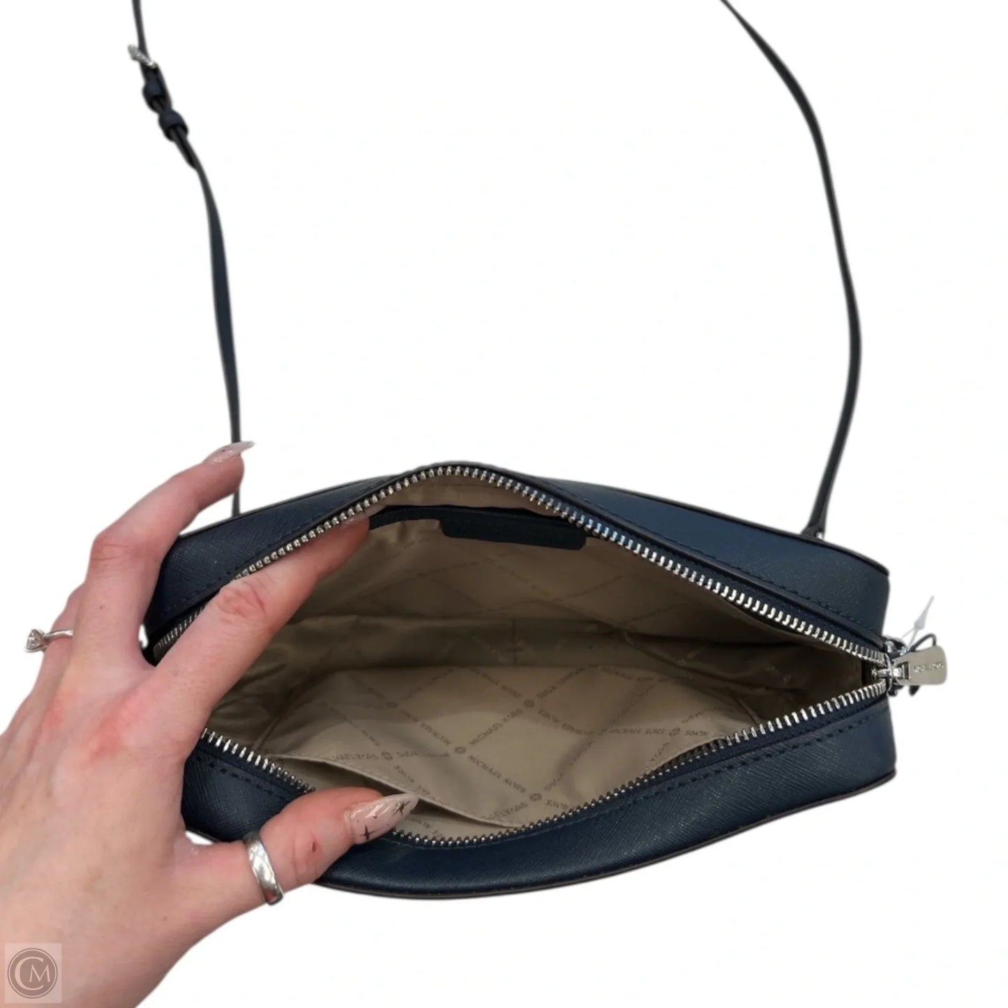 Crossbody Designer By Michael Kors, Size: Medium