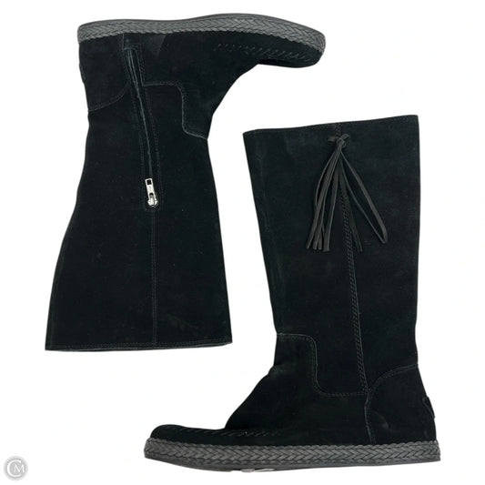 Boots Designer By Ugg In Black, Size: 9.5