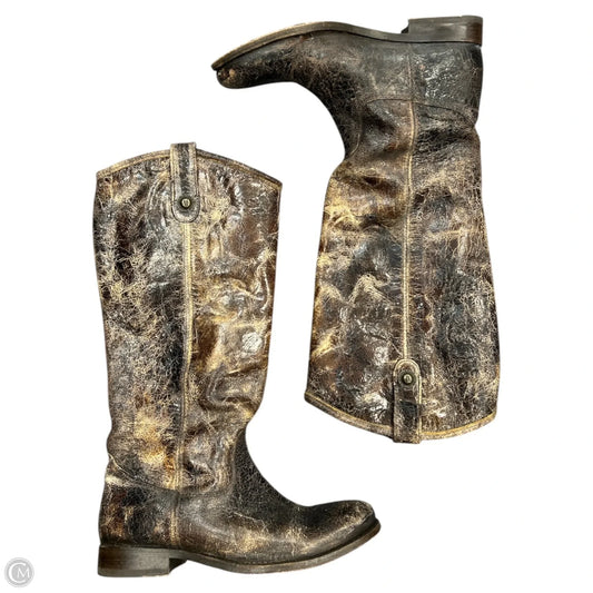 Boots Designer By Frye In Brown, Size: 8