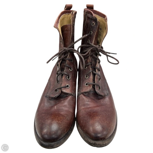 Boots Designer By Frye In Brown, Size: 10