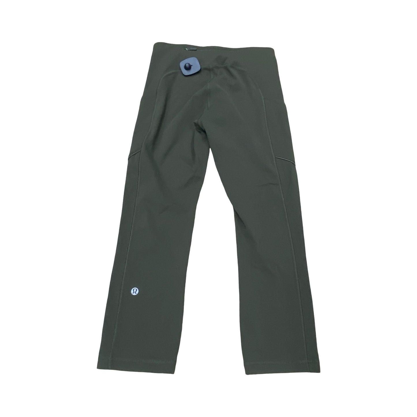 Athletic Leggings By Lululemon In Green, Size:4