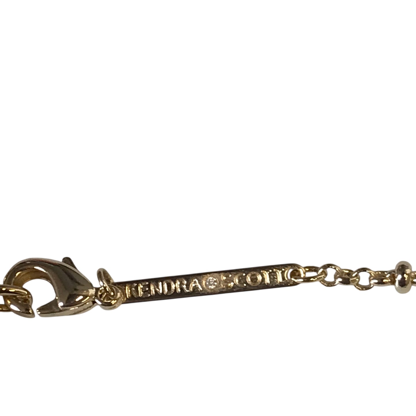 Necklace Charm By Kendra Scott In Blue & Gold