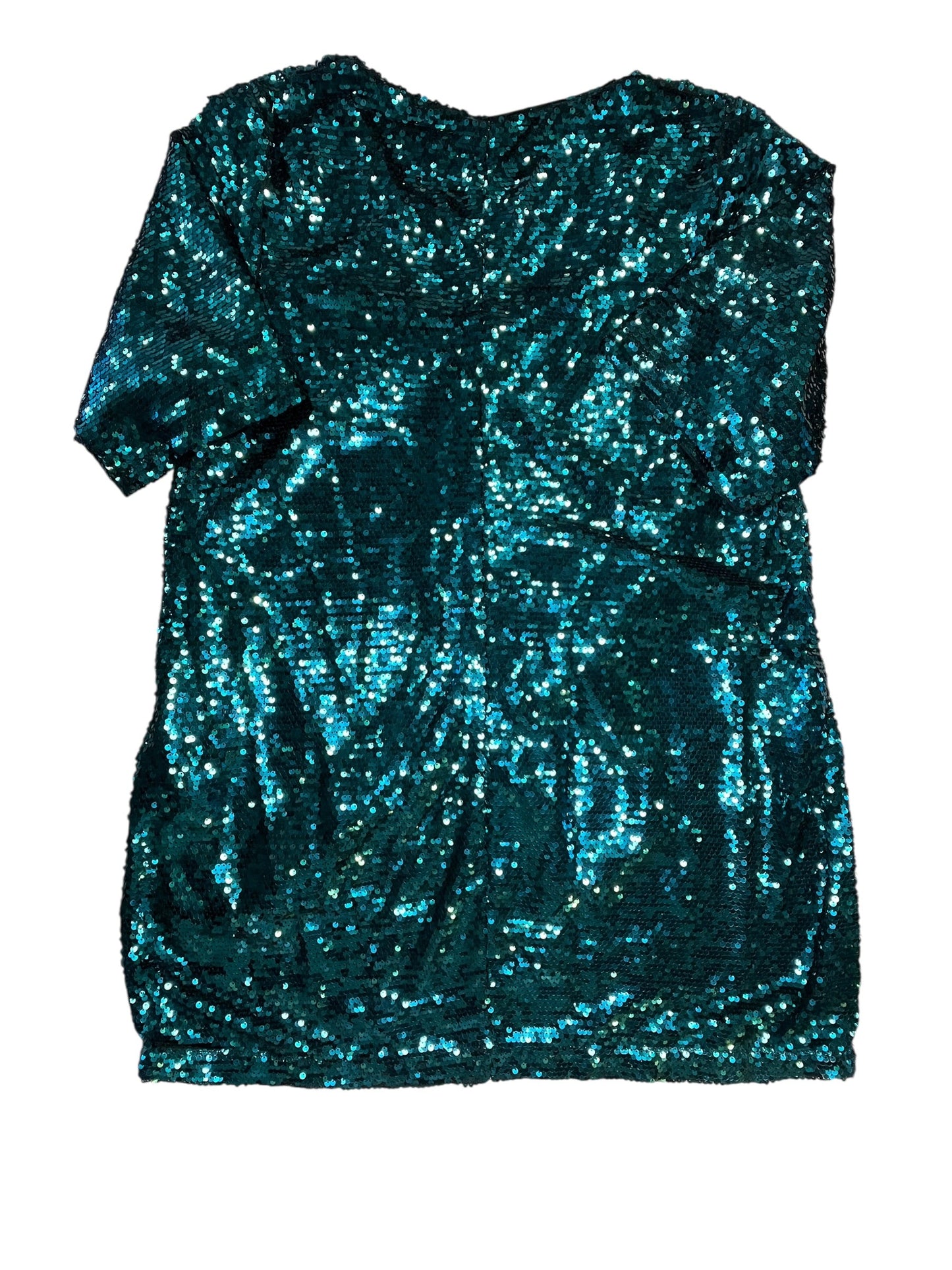 Dress Party Midi By City Chic In Teal, Size:Xxl