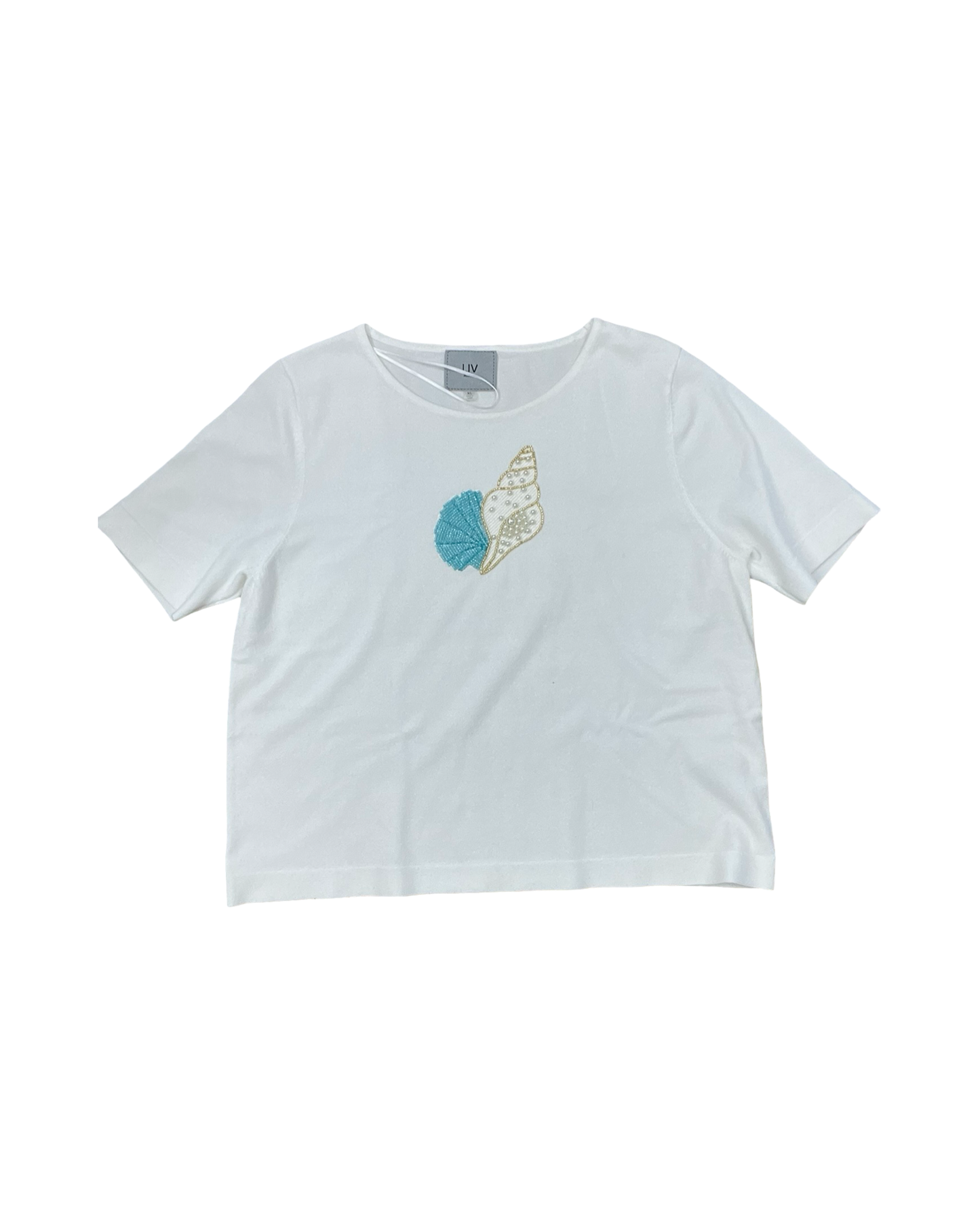Top Ss By Milano In White, Size:Xl
