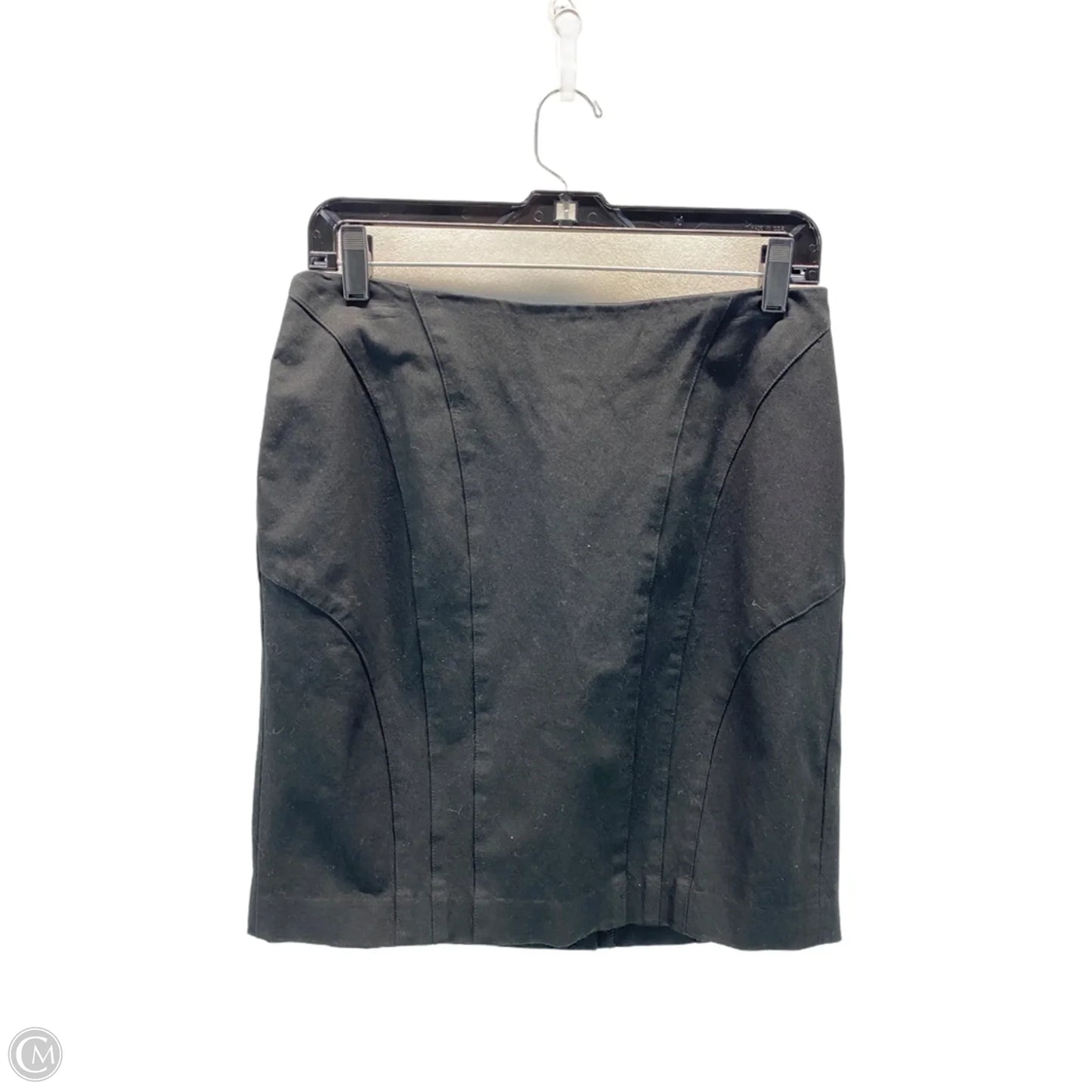 Skirt Midi By Banana Republic In Black, Size: 10