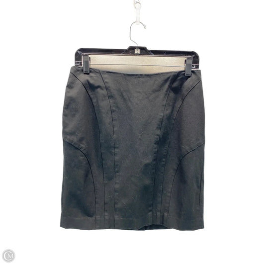Skirt Midi By Banana Republic In Black, Size: 10