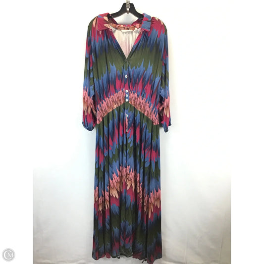 Dress Casual Maxi By Soft Surroundings In Multi-colored, Size: L