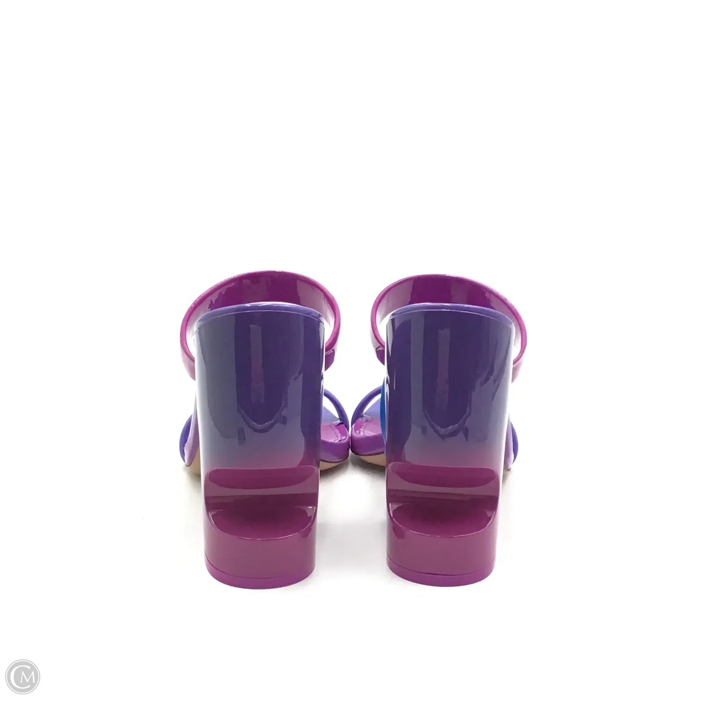 Sandals Luxury Designer By Off-white In Purple, Size: 10