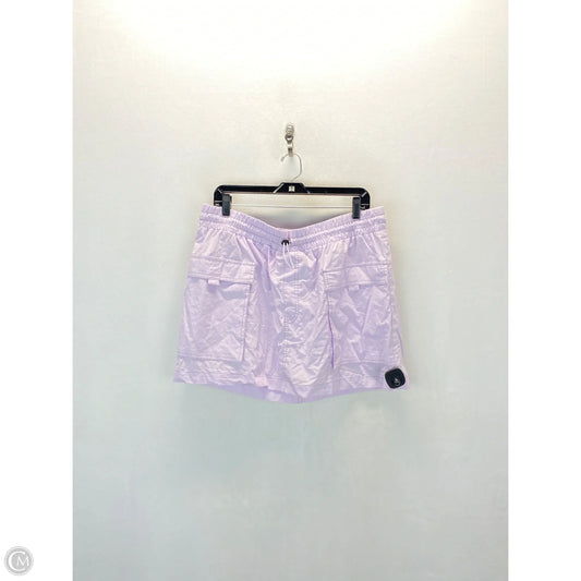 Skirt Mini & Short By Wild Fable In Purple, Size: Xl