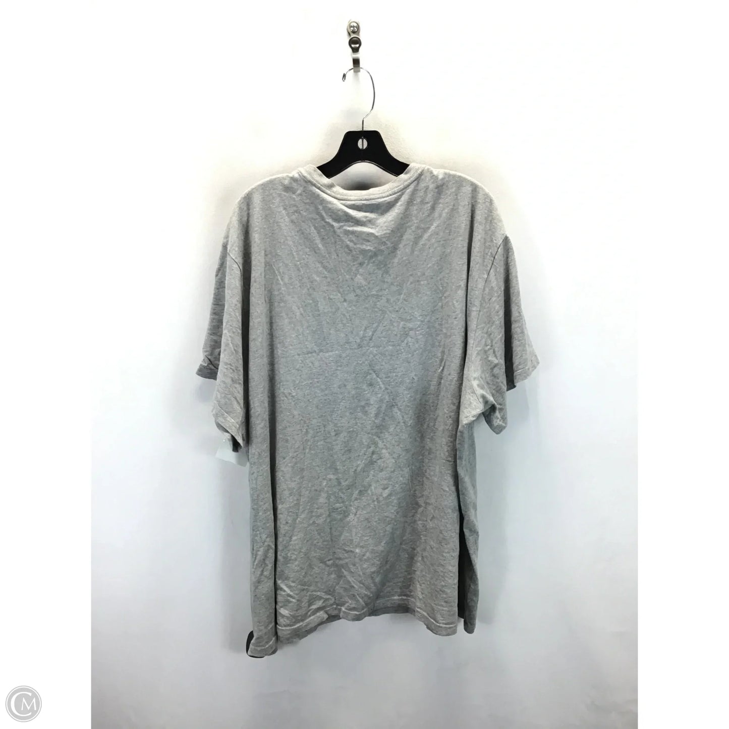 Top Short Sleeve By Levis In Grey, Size: 3x