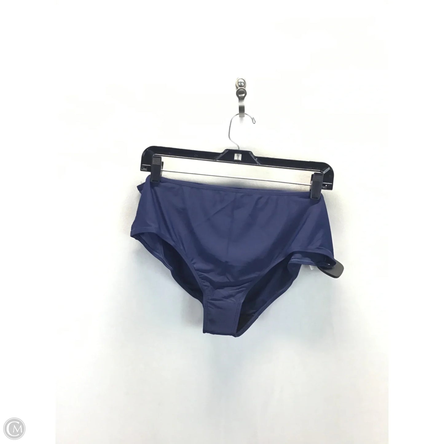 Swimsuit 2pc By Clothes Mentor In Blue & White, Size: Xl