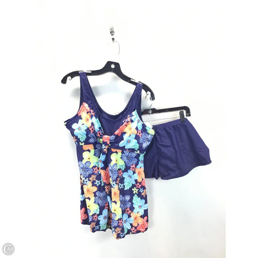 Swimsuit 2pc By Clothes Mentor In Multi-colored, Size: Xl