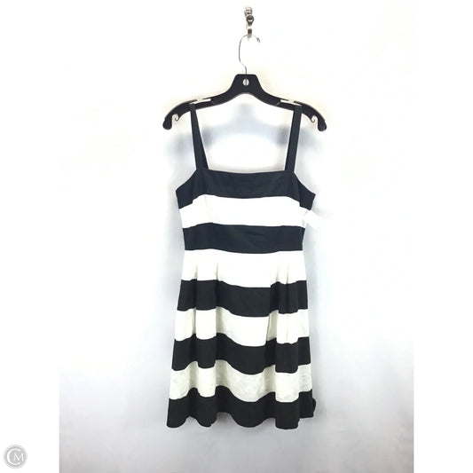 Dress Casual Short By Loft In Black & White, Size: 4