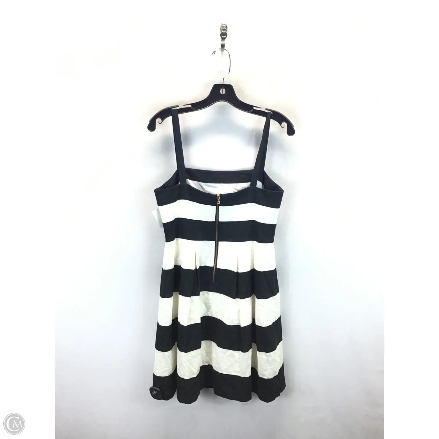 Dress Casual Short By Loft In Black & White, Size: 4