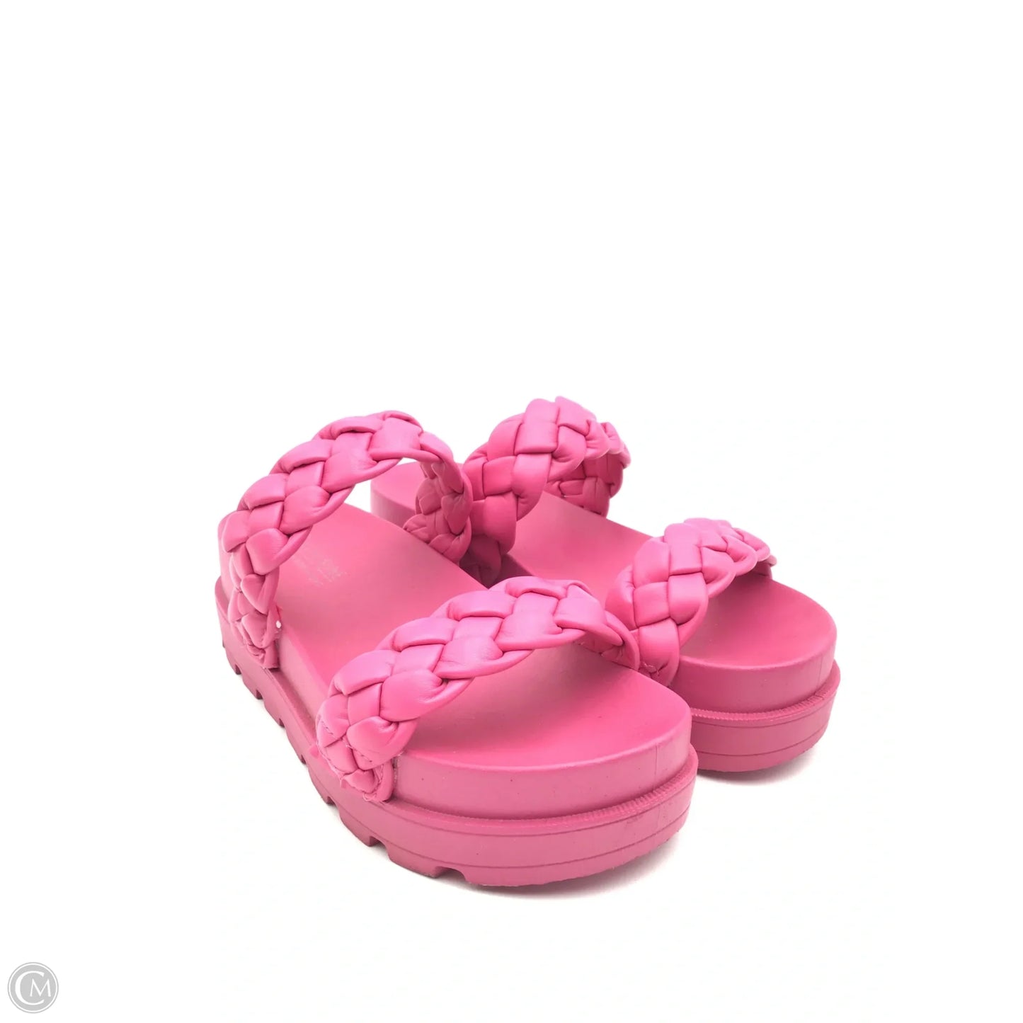 Sandals Heels Platform By Catherine Malandrino In Pink, Size: 7