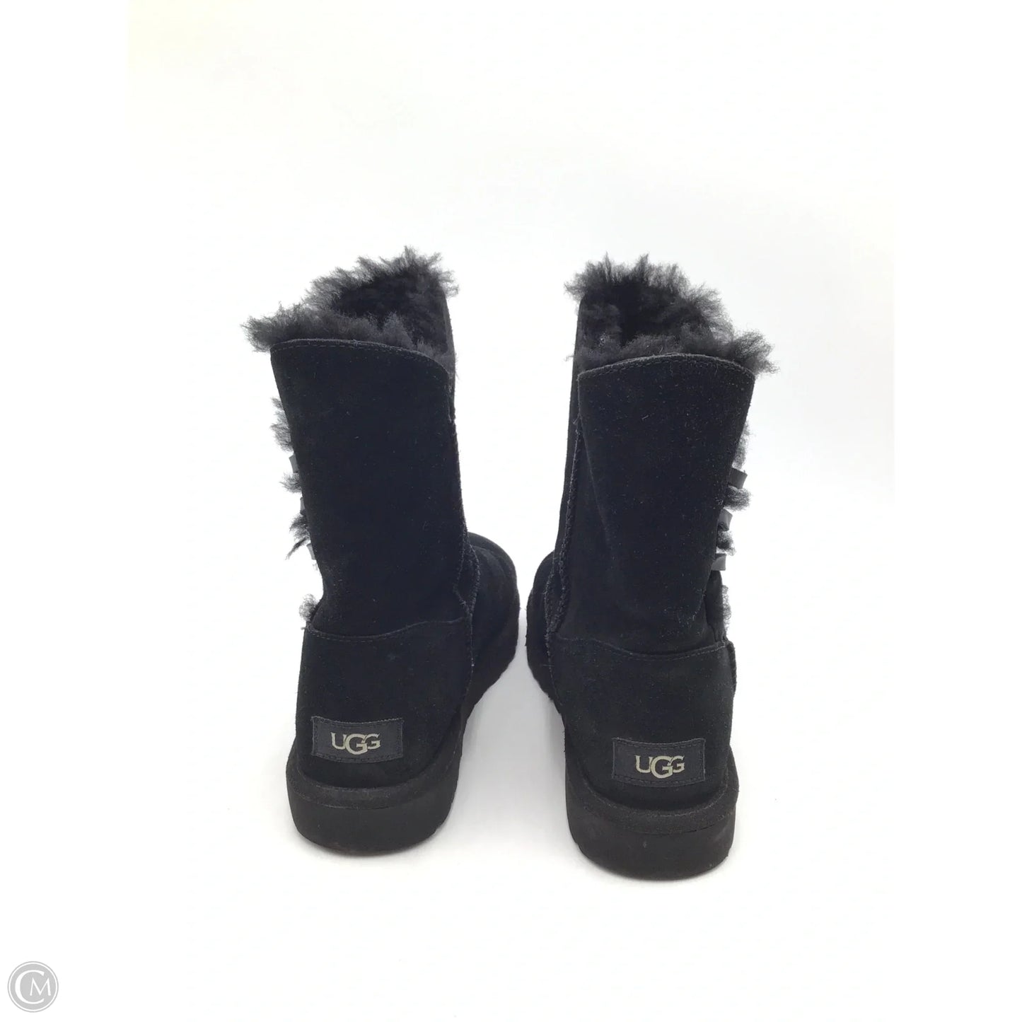 Boots Designer By Ugg In Black, Size: 8