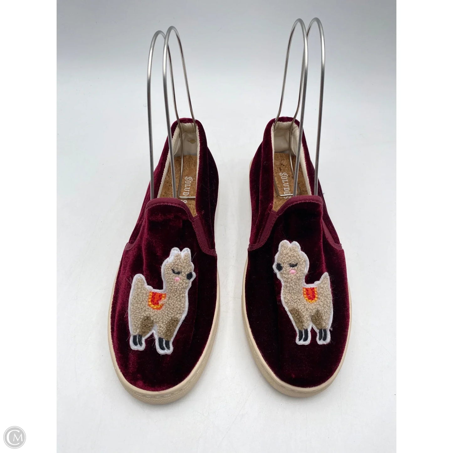 Shoes Flats By Soludos In Maroon, Size: 7.5