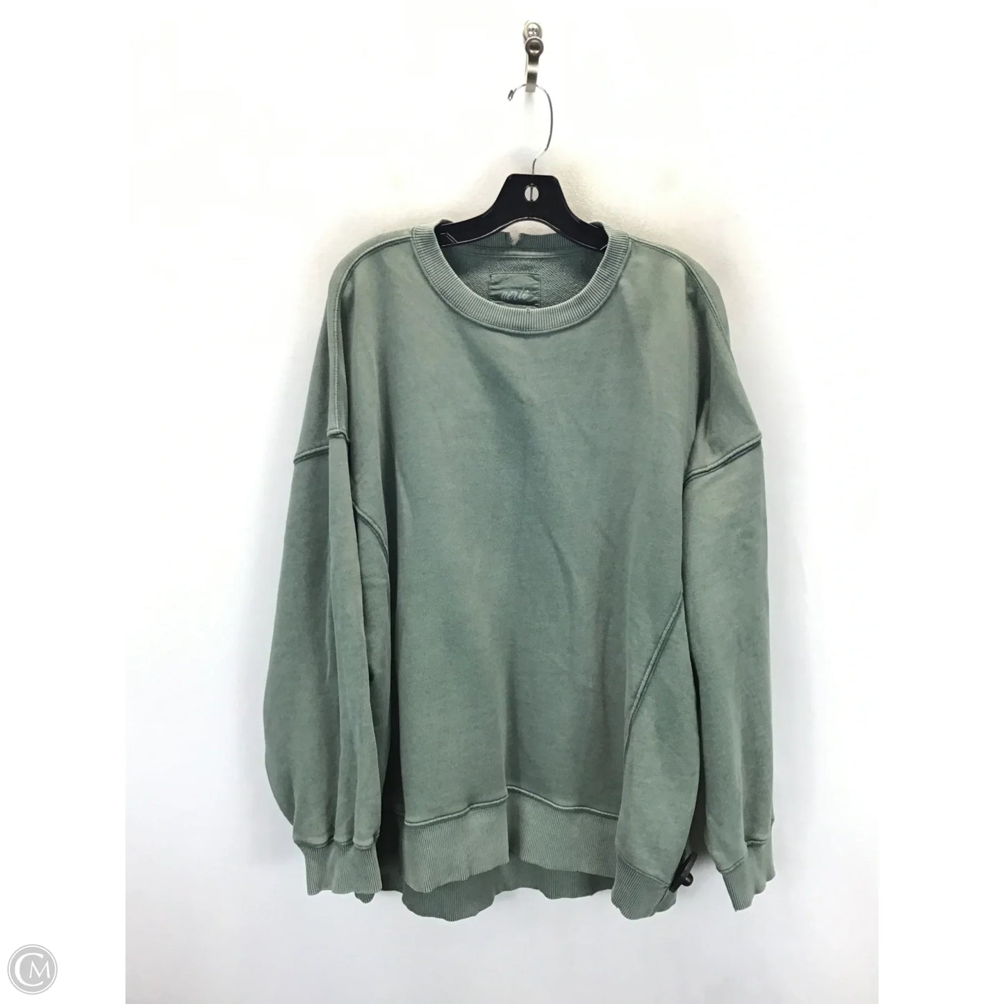 Sweatshirt Crewneck By Aerie In Green, Size: L