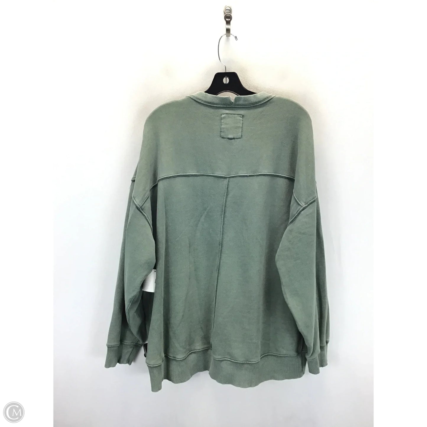 Sweatshirt Crewneck By Aerie In Green, Size: L